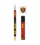 Kit Sport Lapiseira 2.0mm+cx 06 Grafites + 01 Borracha +caneta esfer+12 lapiseiras cor